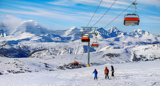 班夫阳光滑雪场