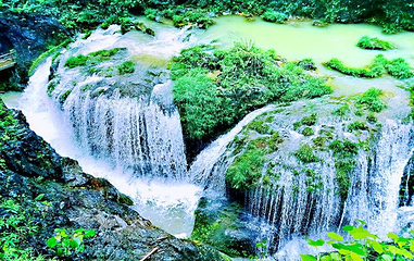 古苗河百瀑大峡谷景区第 1 张图片