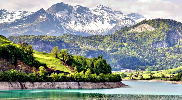 瑞士阿尔卑斯山脉