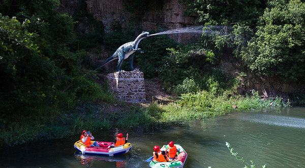 银杏谷激情漂流