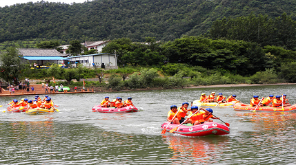 留坝栈道漂流第 6 张图片