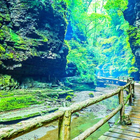 鼓城山七里峡景区