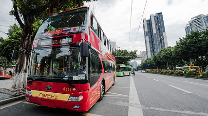 广州都市双层观光巴士停靠点第 25 张图片
