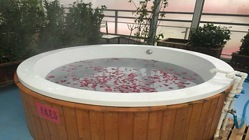 太白山水岸温泉(太白山太白之眼音乐喷泉店)