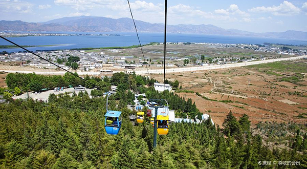 苍山国家地质公园苍山索道