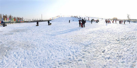 宿迁运河湾生态滑雪场第 1 张图片