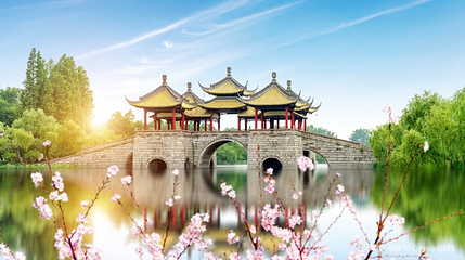 蜀冈瘦西湖风景名胜区-五亭桥第 1 张图片
