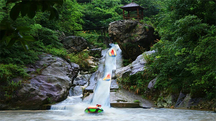 浏阳凤凰峡漂流第 9 张图片