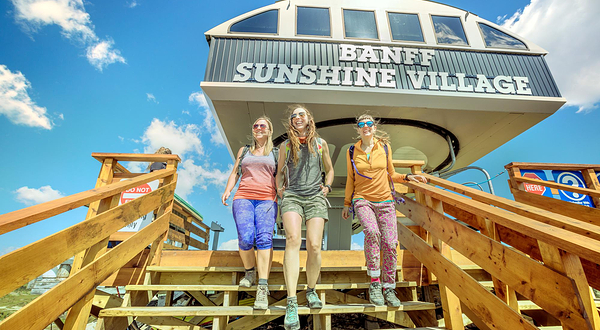 班夫阳光滑雪场