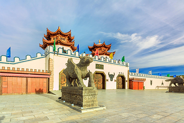 坝上草原大汗行宫旅游景区第 1 张图片