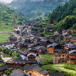 西江千户苗寨景区-观景台