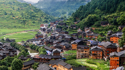 西江千户苗寨景区-观景台第 1 张图片