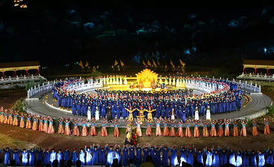《鼎盛王朝·康熙大典》实景演出第 120 张图片