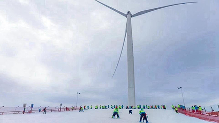 百里荒滑雪场第 20 张图片