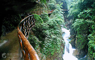 古苗河百瀑大峡谷景区第 5 张图片