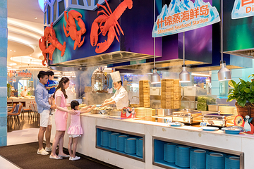 珠海长隆企鹅酒店•帝企鹅自助餐厅•儿童岛•真企鹅第 10 张图片