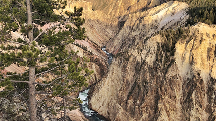 黄石大峡谷第 17 张图片
