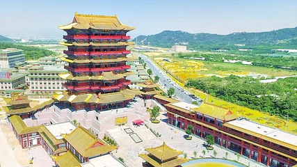 中华麒麟阁景区-麒麟阁第 1 张图片