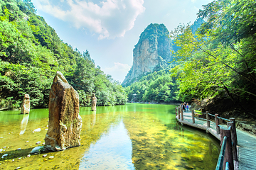 琼台仙谷景区第 1 张图片
