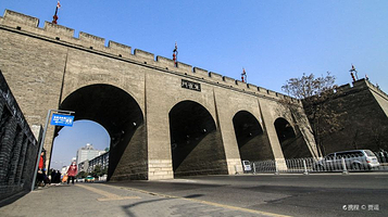 西安城墙-朱雀门