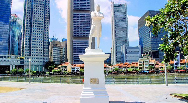 莱佛士爵士登岸遗址