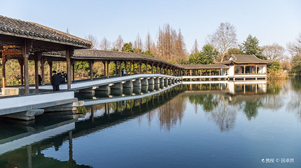 杭州西湖风景名胜区-霁虹桥第 1 张图片