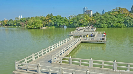 惠州西湖国家风景名胜区-九曲桥第 1 张图片