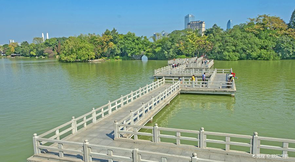 惠州西湖国家风景名胜区-九曲桥