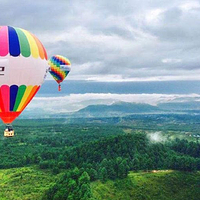 浙江横店热气球自由飞行