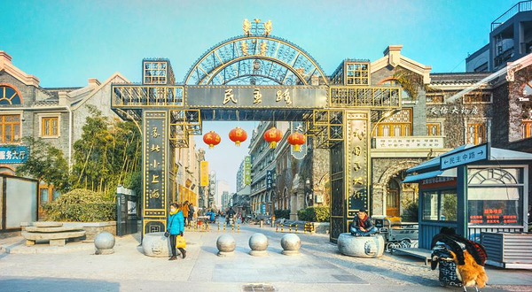 连云港民主路老街