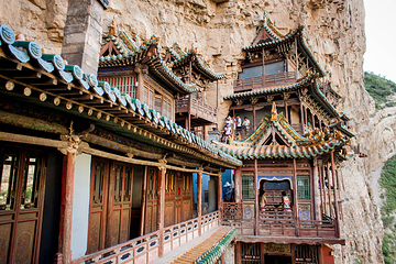 悬空寺第 1 张图片