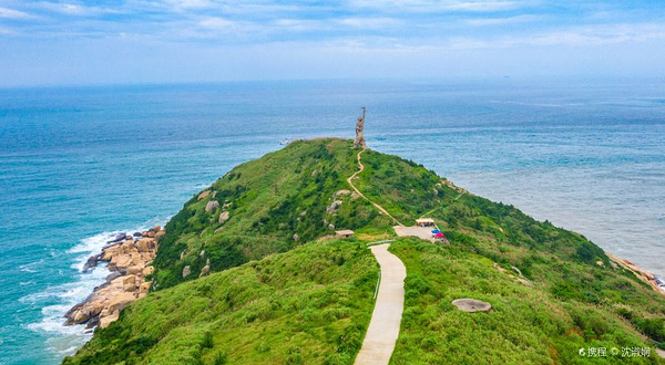 东极岛景区-财伯公雕像