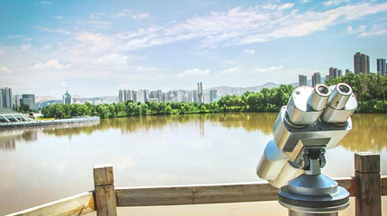 兰州银滩湿地公园第 1 张图片