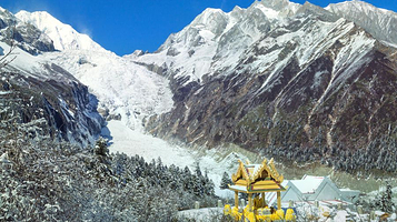 海螺沟冰川森林公园四号营地