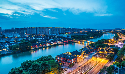 京杭大运河杭州景区第 4 张图片