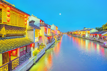 清名桥古运河景区第 1 张图片