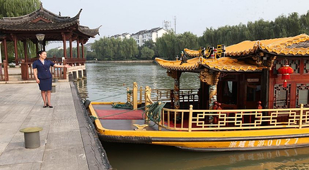 绍兴古鉴湖水上游第 1 张图片