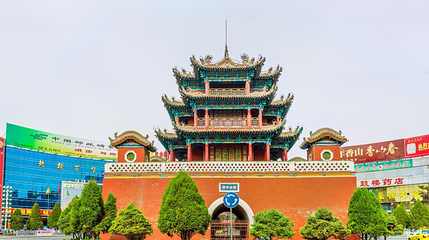 中卫鼓楼第 1 张图片