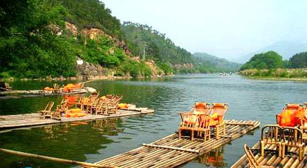 楠溪江小港码头漂流