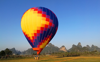 燕莎热气球飞行体验