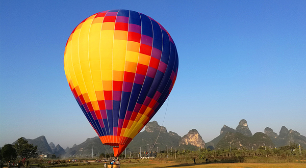 燕莎热气球飞行体验