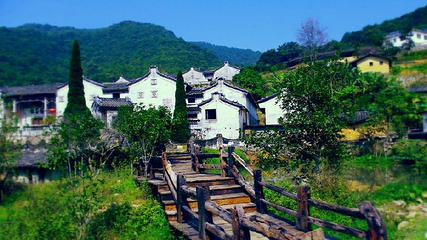 雁南飞茶田景区-桥溪古韵第 15 张图片