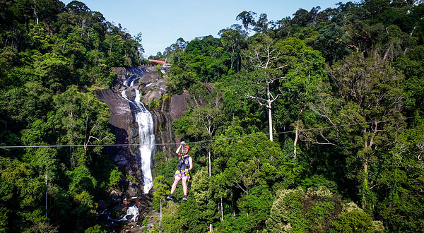兰卡威Umgawa丛林飞跃