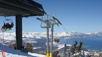 太浩湖天堂滑雪场