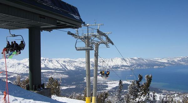 太浩湖天堂滑雪场
