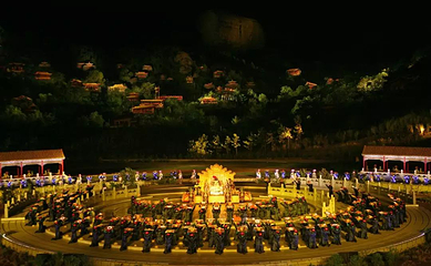 《鼎盛王朝·康熙大典》实景演出第 117 张图片