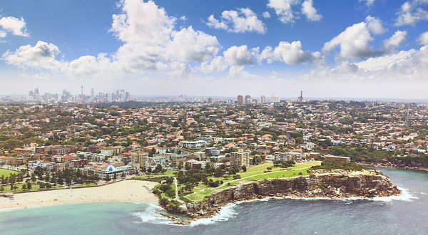 悉尼港直升机观光