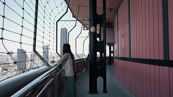 90米室外观光走廊