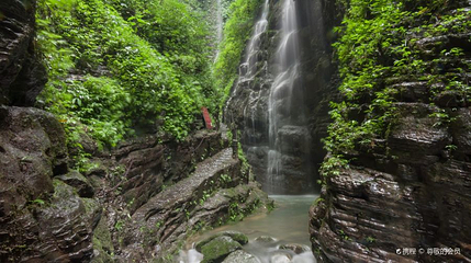 坐龙峡风景区第 1 张图片