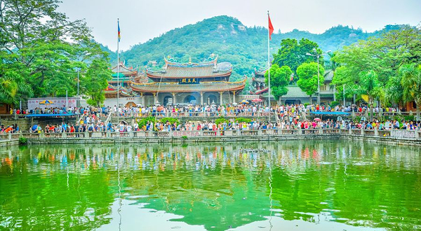 南普陀寺-放生池